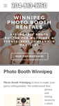 Mobile Screenshot of photoboothwinnipeg.com